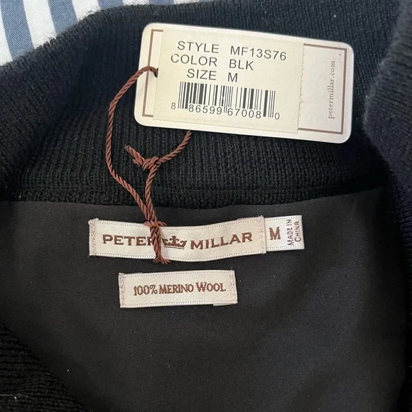 Peter Millar Merino Wool Quarter Zip